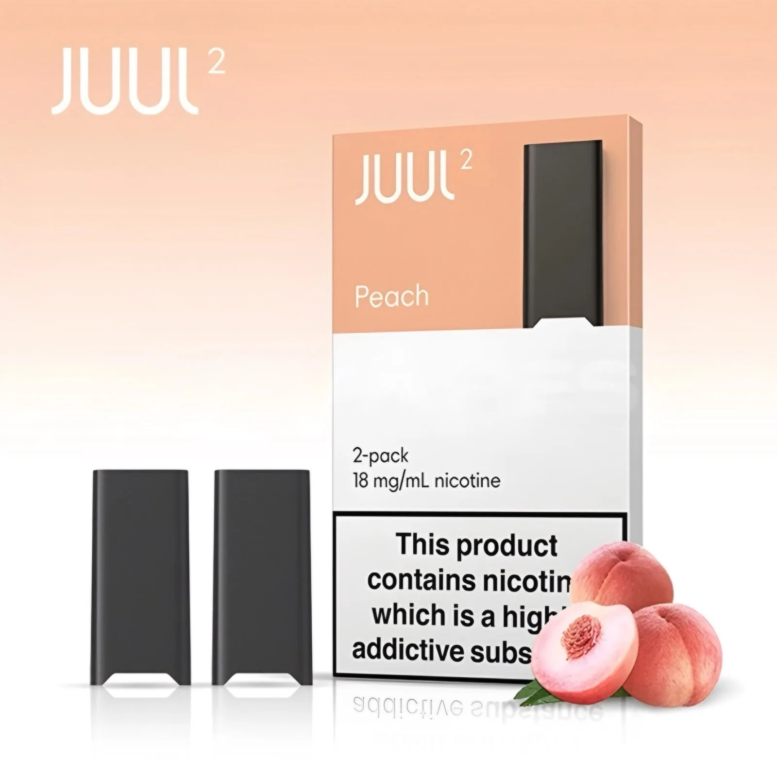 JUUL2 Pods Peach (Pack of 2)