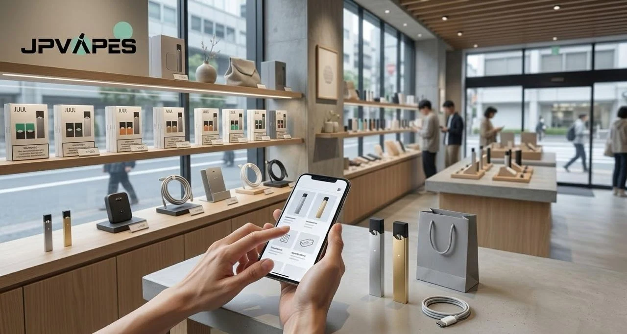 Vape shopping in Japan through a specialist store and online retailer